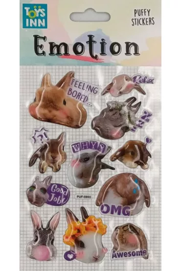 Stnux Naklejki emotions - Kr�liki