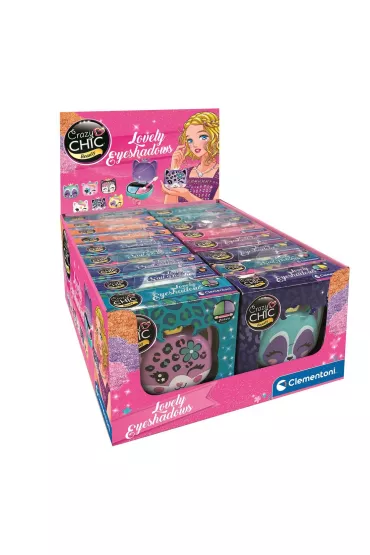 Clementoni Crazy Chic Cienie paletka Lovely 18848