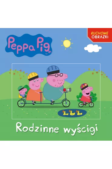 �winka Peppa. Ruchome obrazki. Rodzinne wy�cigi