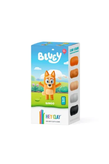 Pakiet: Bluey. Wi�cej bajek 5 minut przed snem, Bluey i Bingo. Ksi��ka kucharska Wytwornej Restauracji, Hey Clay - Bluey