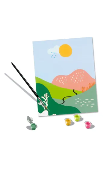Ravensburger Malowanie po numerach CreArt - Minimalistyczny krajobraz 3 24x30cm
