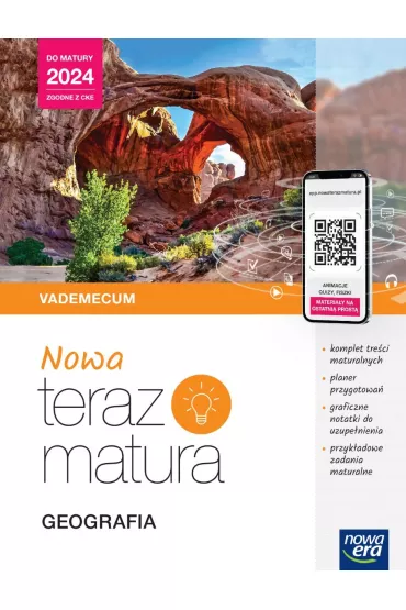 Nowa Teraz matura. Geografia. Vademecum. Do matury 2024 - Miros�aw Mazur, Wojciech B�aszczykiewicz