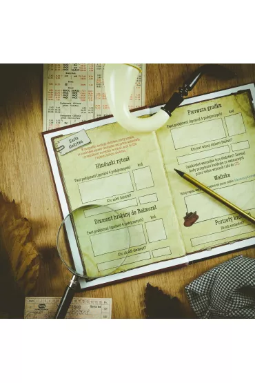 Komiksy paragrafowe Sherlock Holmes. Dookoa wiata