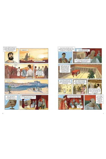 Pierwsi chrze�cijanie. Od aposto��w do pierwszych m�czennik�w &ndash; komiks - Delalande Arnaud