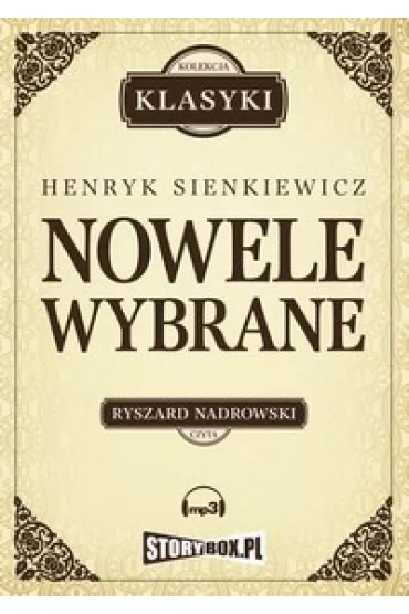 Audiobook Nowele wybrane mp3 - Henryk Sienkiewicz