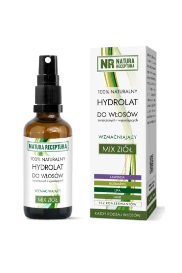 Natura Receptura Hydrolat do w�os�w MIX ZIӣ 50 ml