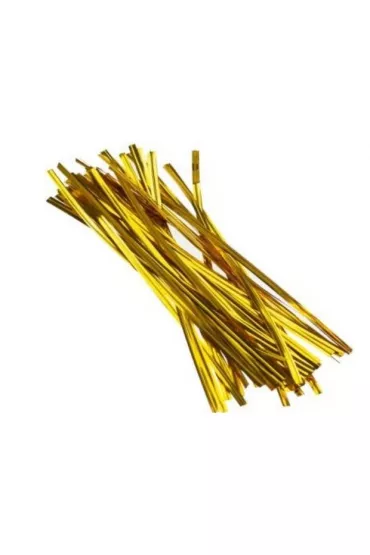Brewis Druciki w plastiku z�ote 18 cm
