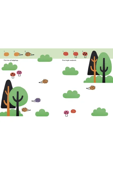 Animals. Fingerprint activities wer. angielska - Fiona Watt, Erica Harrison