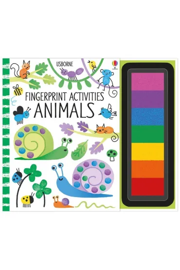 Animals. Fingerprint activities wer. angielska - Fiona Watt, Erica Harrison