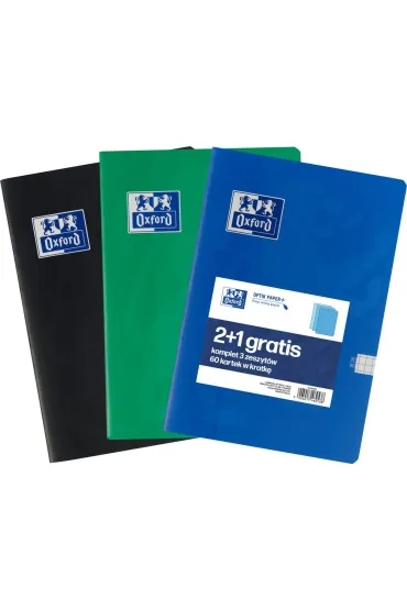 Zeszyt A5/60k kratka op.2szt  1gratis Oxford HAMELIN 400210380