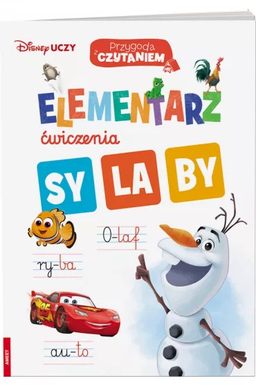 Disney Uczy Mix. Elementarz. �wiczenia. Sylaby