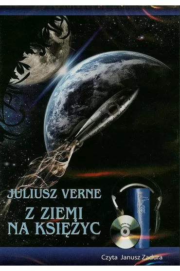 Audiobook Z Ziemi na Ksi�yc CD - Juliusz Verne