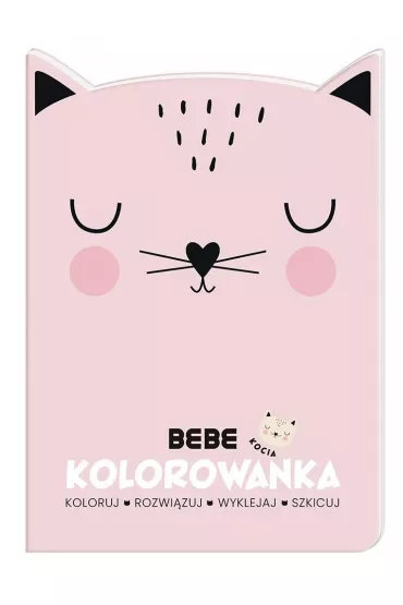 Kolorowanka kocia Bebe