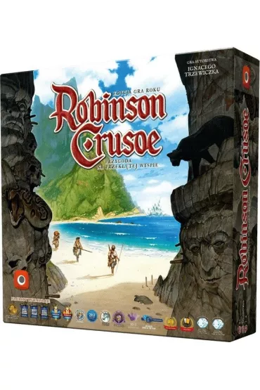 Robinson Crusoe. Przygoda na przekltej wyspie Portal Games gra planszowa