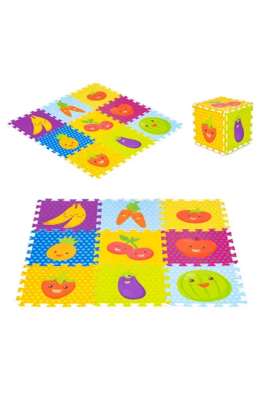 Puzzle piankowe Owoce 9 element�w Artyk