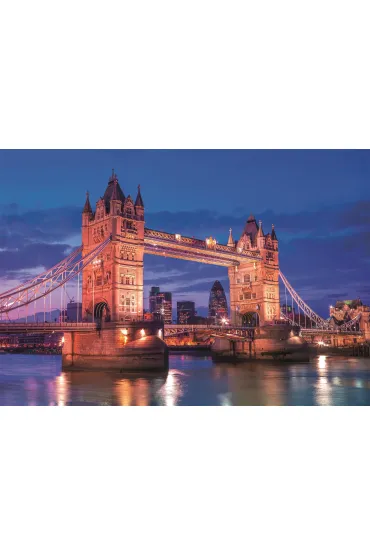 Puzzle 1000 el. High Quality Collection. Tower Bridge At Night Clementoni