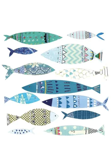 Museums & Galleries Karnet Blue Shoal z kopert�