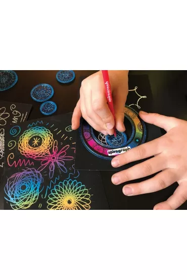Spirograph Zestaw do zdrapywania Dante