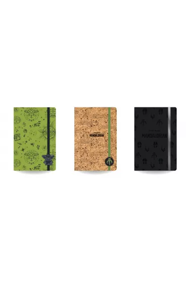 CoolPack Notes A5 z gumk� Disney fashion Mandalorian linia 80 kartek