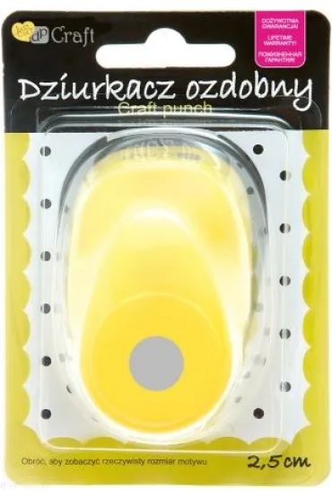 Dalprint Dziurkacz ozdobny do papieru ko�o 2,5cm