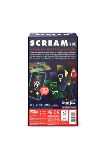 Krzyk gra karciana Scream The Game Goliath