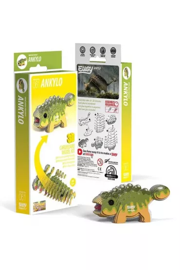 Dinozaur Ankylo Eugy. Eko Uk�adanka 3D