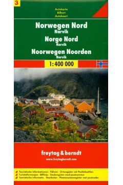 Norwegia cz pnocna Narvik 1:400 000