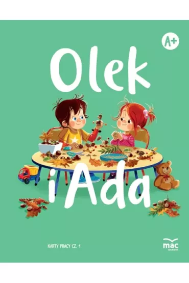 Pakiet Olek i Ada. Czterolatek. Poziom A+: Ksi��ka, Karty pracy 1-2, Wyprawka plastyczna - Marzanna Cie�la, Marzena Kwiecie�, Wies�awa �aba-�abi�ska, Agnieszka  Horabik, Monika  Smu�ka