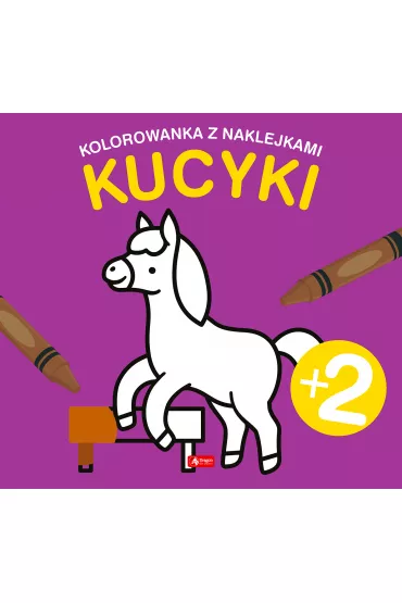 Kucyki. Kolorowanka z naklejkami