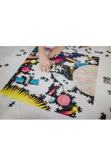 Puzzle rodzinne �wiec�ce w ciemno�ci Kosmos 8+ Mudpuppy