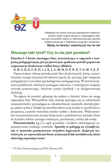Genialnie prosta nauka liter - Grazyna  Wo�niak-G�owacz