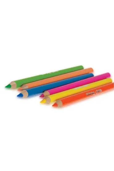 Patio Kredki Colorino Kids o��wkowe tr�jk�tne Jumbo + temper�wka 10 szt.