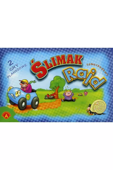 Rajd samochodowy, �limak - 2 gry planszowe