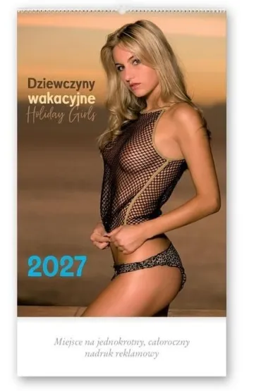 Lucrum Kalendarz 2027 reklamowy Dziewczyny wakacyjne