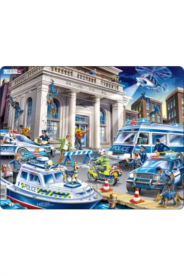 Puzzle 43 el. Policja Larsen