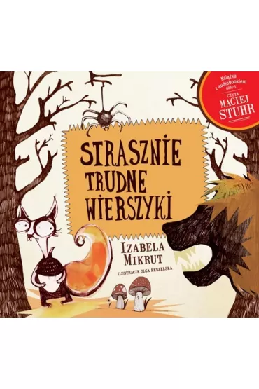 Strasznie trudne wierszyki + CD - Izabela Mikrut