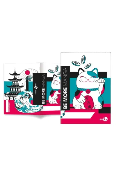 Koh-I-Noor Zeszyt A4 Be More Manga w lini� 96 stron 100 g. 1szt.mix