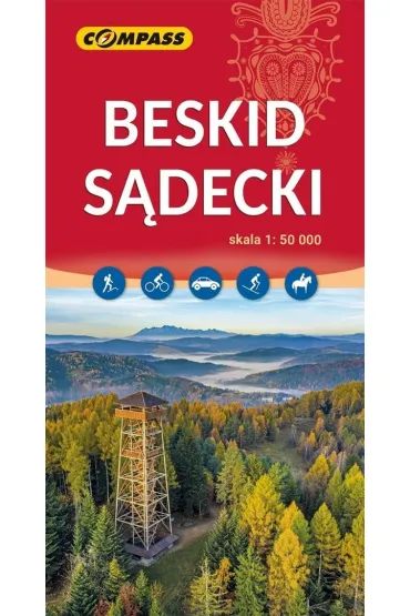 Mapa - Beskid S�decki 1:50 000