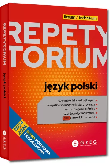 Repetytorium. Jzyk polski. Liceum i technikum