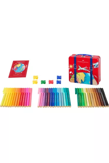 Faber-Castell Flamastry Connector walizka 40 szt.