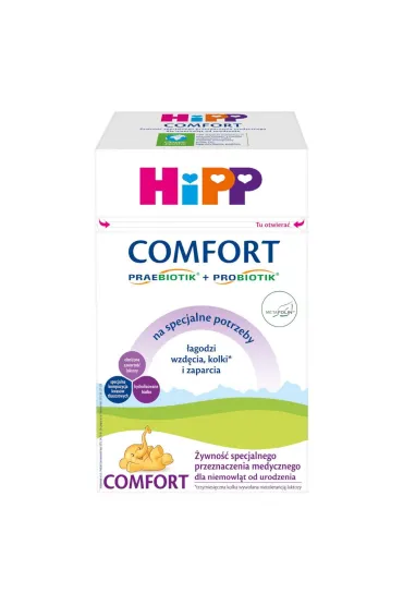 Hipp Comfort Combiotik �ywno�� specjalnego przeznaczenia medycznego dla niemowl�t od urodzenia 300 g
