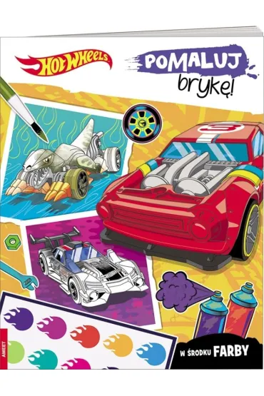 MALOWANKA 205X260 HOT WHEELS POMALUJ MNIE FAR AM