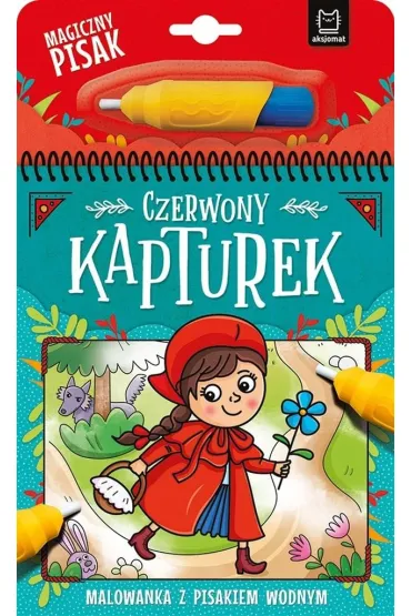 Czerwony Kapturek. Malowanka z pisakiem wodnym - Anna Podg�rska