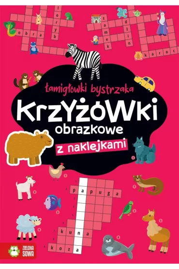 Krzy��wki obrazkowe. �amig��wki bystrzaka - Zuzanna  Osuchowska, Magdalena Baci�ska