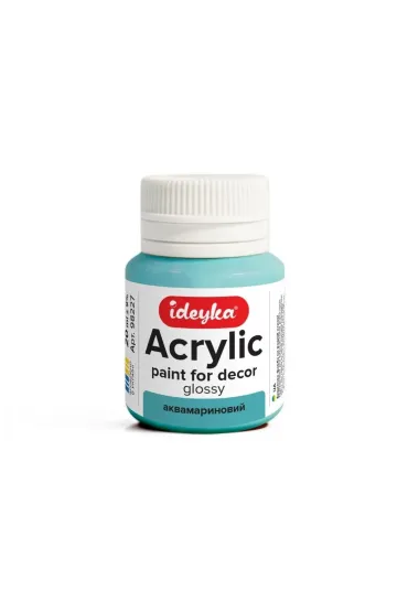 Ideyka Farba akrylowa Akwamaryna 20ml 20 ml