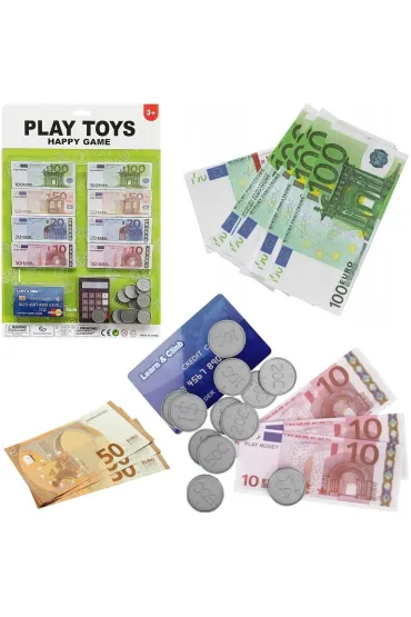 Pieni�dze zabawkowe euro Trifox