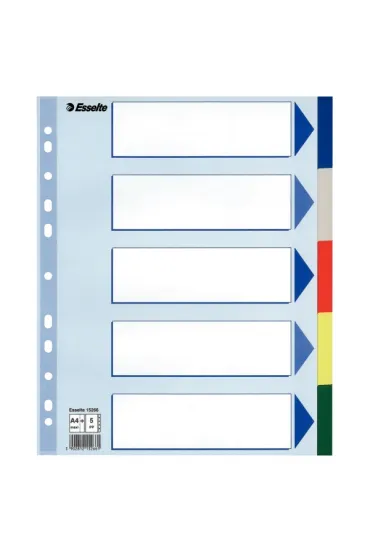 Esselte Przek�adki A4+ MAXI 5k. PP