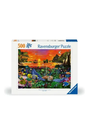 Puzzle 2D 500 el. Morski �wiat Ravensburger