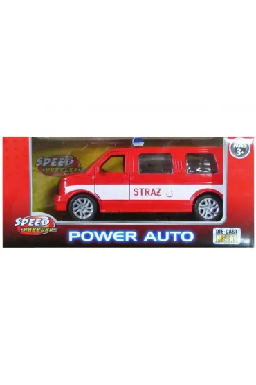 Stra� po�arna metalowe auto z d�wi�kiem Swede