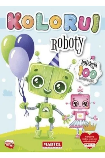 Roboty. Koloruj